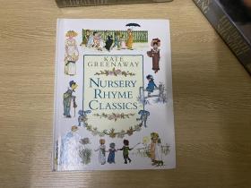 Kate Greenaway Nursery Rhyme Classics， 漂亮插图，精装大开本12开