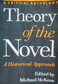 Theory of the Novel: A Historical Approach英文原版