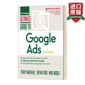 英文原版 Ultimate Guide to Google Ads 谷歌广告终极指南 英文版 进口英语原版书籍