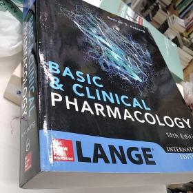 BASIC & CLINICAL PHARMACOLOGY(临床药理学 第14版)9781260288179