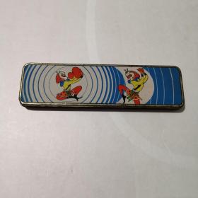 七八十年代文具盒 美猴王文具盒 上海食品工业制罐厂出品