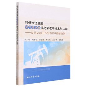 特低渗透油藏空气泡沫驱提高采收率技术与应用--以靖安油田五里湾长6油藏为例 9787518361151