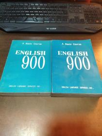 ENGLISH 英语900句基本课文（1-3.4-6）2本合售