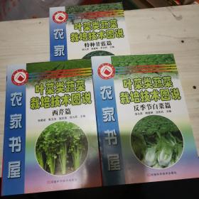 叶菜类蔬菜栽培技术图说 特种甘蓝篇 西芹篇 反季节白菜篇（全三册）