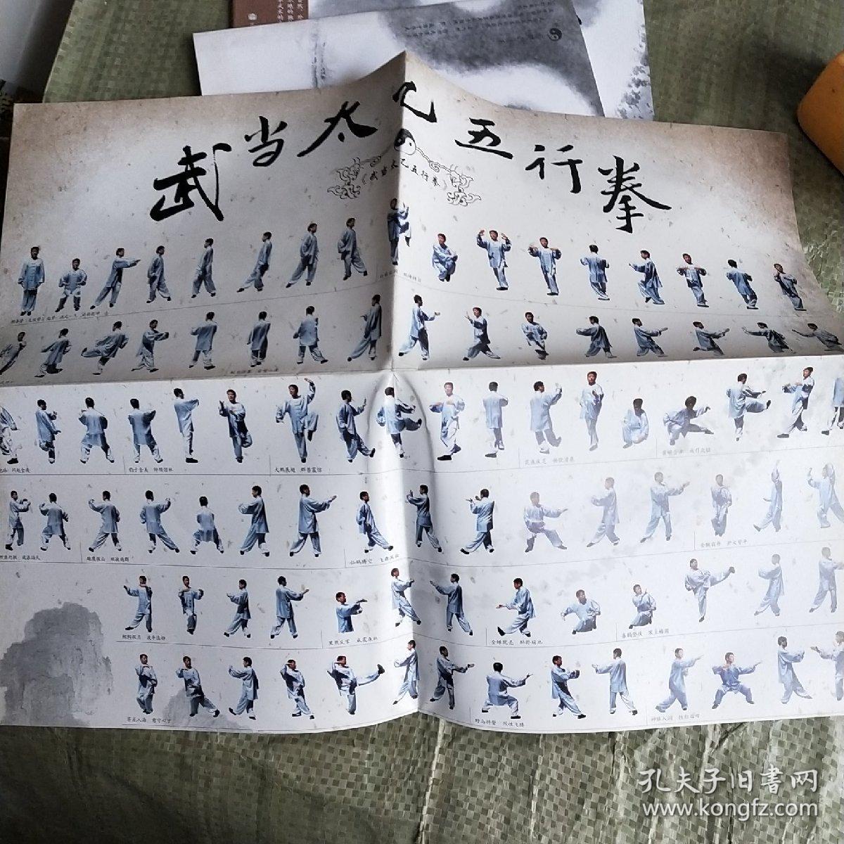 武当太乙五行拳附大图和vcd光盘两碟