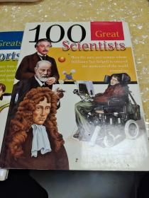 《100Greats in Sports 》《100Great Scientists》《100Great lnVentors》《3本合售 外文书，详见图片》（16开精装本）
