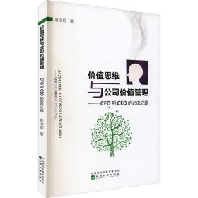 价值思维与公司价值管理——CFO到CEO的必由之路赵治纲经济科学出版社