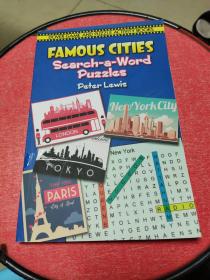Famous Cities Search-a-Word Puzzles