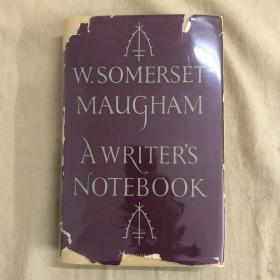 A Writer's Notebook 毛姆《一个作家的手记》一版一印，1949年初版，布面精装本，带书衣