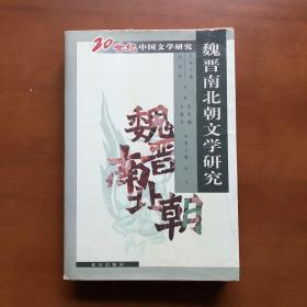 20世纪中国文学研究：魏晋南北朝文学研究