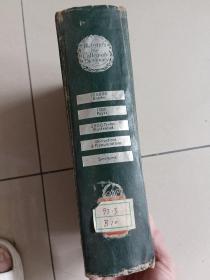 WEBSTERS  NEW COLLEGIATE DICTIONARY【16开硬精装厚册1960年印实】