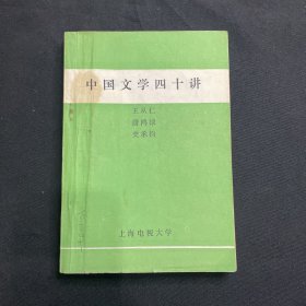 中国文学四十讲