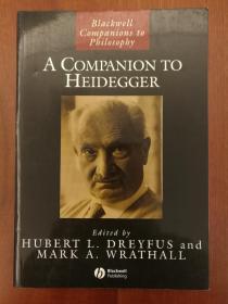 A Companion to Heidegger（大32开本）（现货，实拍书影）