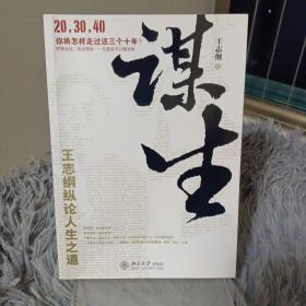 谋生：王志纲纵论人生之道