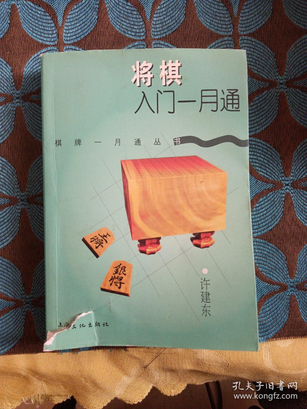 将棋入门一月通 孔夫子旧书网
