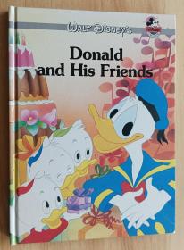 英文原版儿童绘本 Donald and His Friends Hardcover by Walt Disney