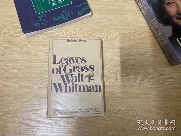 Leaves of Grass 惠特曼《草叶集》，木刻插图，权威的现代文库版，精装
