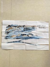 王洪文国画