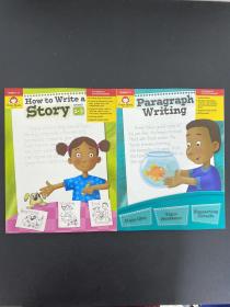 How to Write a Story Grades 1-3、Paragraph Writing Grades2-4【外文原版】（2本合售）