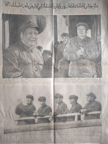 新疆報紙1966年。