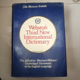 Webster's Third New International Dictionary 极其厚重的词典 2662页