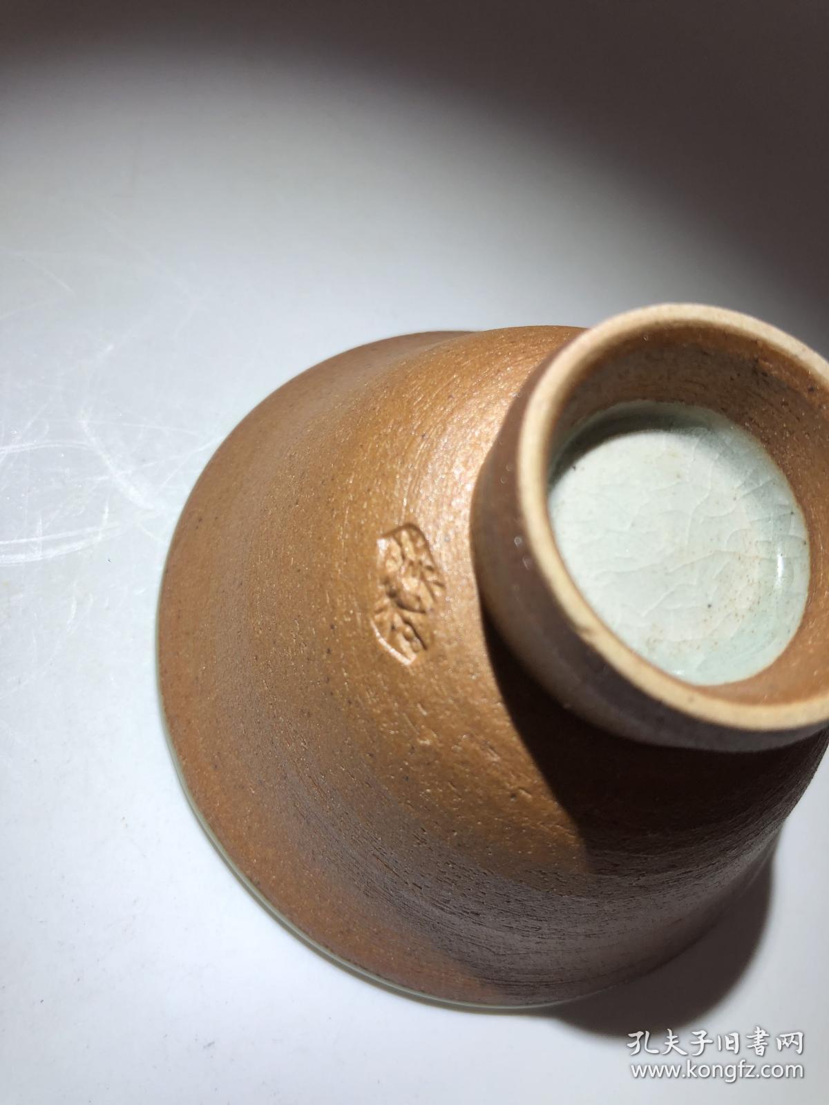 日本信乐烧名家小西重藏茶具一套