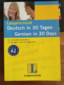 Deutsch In 30 Tagen (german Edition) /Angelika G. Beck Lange