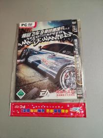 DVD1碟装游戏光盘——极品飞车9黑色通缉令