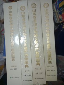 山东省省级非物质文化遗产名录图典（第一 二三四卷）4大册