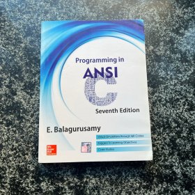 Programming in ANSI C 7rd