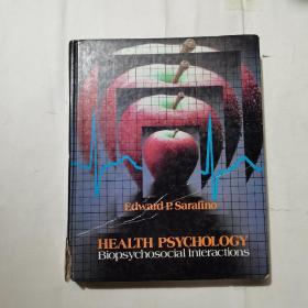 HEALTH PSYCHOLOGY.英文原版。馆藏书脊微损，详情见图。