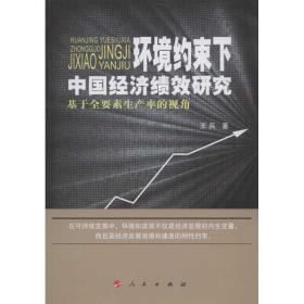 环境约束下中国经济绩效研究 经济理论、法规 王兵