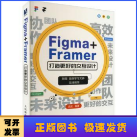 Figma+Framer 打造更好的交互设计
