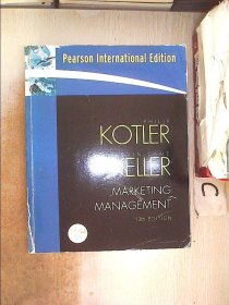 Marketing Management:International Version 营销管理：国际版【534】（书脊破损）