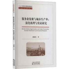 服务业集聚与城市生产率:演化机理与实证研究刘晓伟经济科学出版社