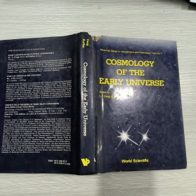 英文原版 cosmology of the early universe(大32开)精装本书衣全