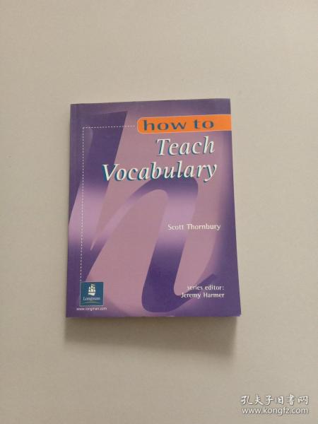 How To Teach Vocabulary Jeremy Harmer Scott How To Teach Vocabulary Jeremy Harmer Scott