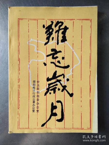 难忘岁月 (回忆录)