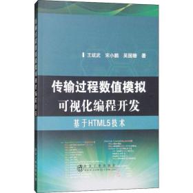 传输过程数值模拟可视化编程开发 基于html5技术 编程语言 武,宋小鹏,吴国珊 新华正版