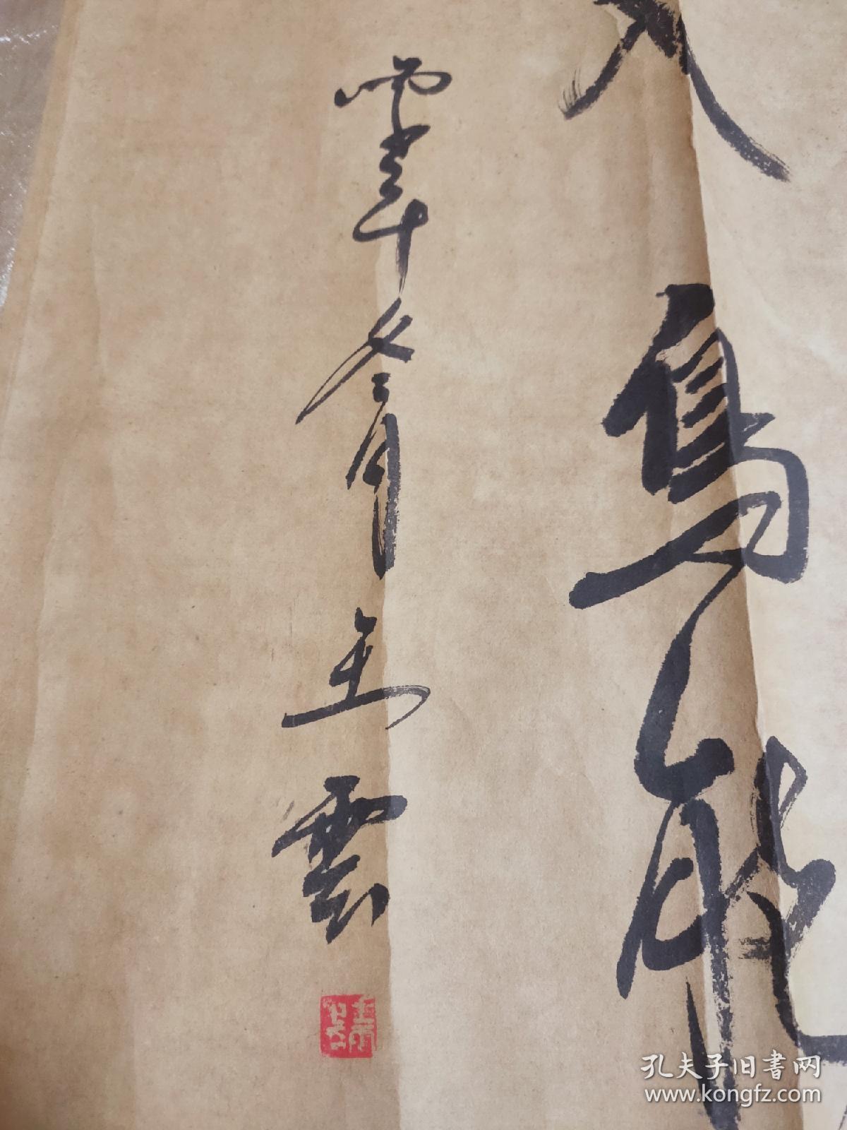 清康熙年间著名宫廷画家王云超大尺幅百鸟朝凤传世精品