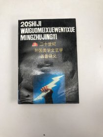 二十世纪外国美学文艺学名著精义