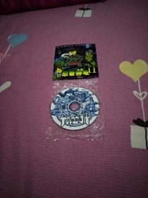 忍者神龟Ⅱ（单CD，游戏光盘，简装，日本KONAMI公司发行，盘面全新，开电脑太麻烦，用DVD机测试结果如图，因光盘具有可复制性，所以不退不换，搞清楚下单，不要扯皮。）