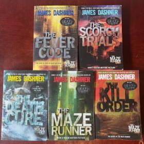 5冊盒裝 The Maze Runner Series 英文原版