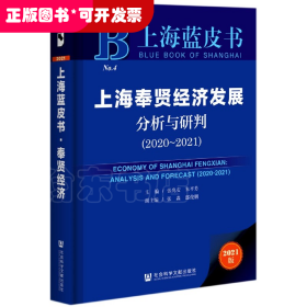 上海奉贤经济发展分析与研判(2021版2020-2021)(精)/上海蓝皮书