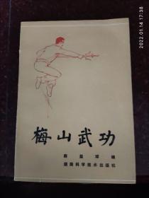 梅山武功，品相极好，梅山拳法，陈益球，87年，302页，85品印数13000