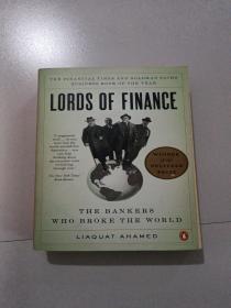 Lords of Finance: The Bankers Who Broke the World（金融之王：破坏世界的银行家）英文版