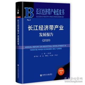 【正版新书】长江经济带产业蓝皮书：长江经济带产业发展报告2020