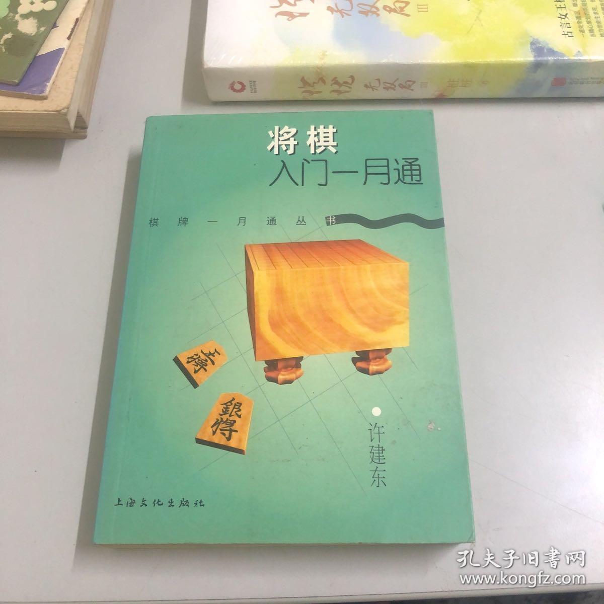 将棋入门一月通 孔夫子旧书网