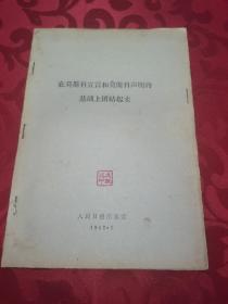 在莫斯科宣言和莫斯科声明的基础上团结起来