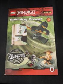 LEGO Ninjago Spinning Power Activity Book with LEGO minifigure